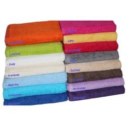 kolory ręczników 550g